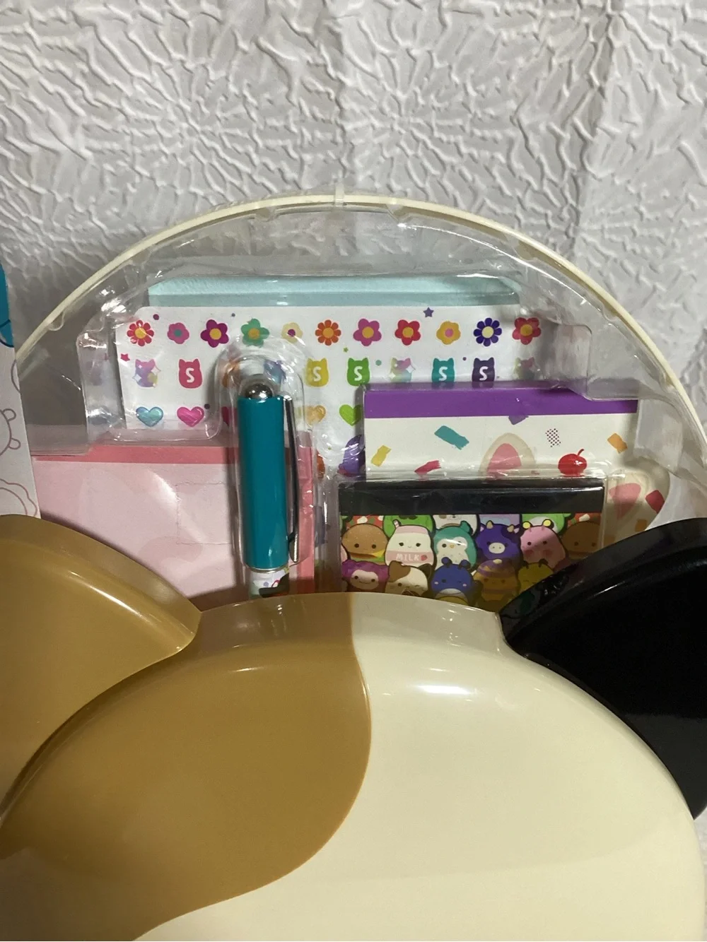 Squishmallows Original Creative Caddy Stationary Kitty Cat Set NEW Stickers, Pen